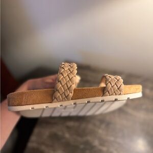 Cliffs by WHITE MOUNTAIN Braided Sandals in Tan